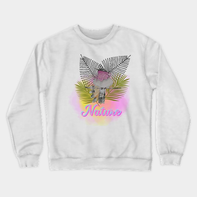 Hummingbird Crewneck Sweatshirt by Prilidiarts